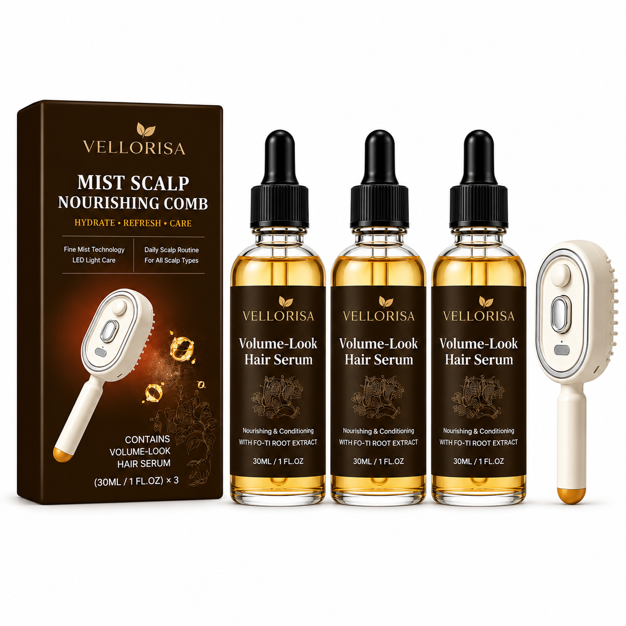 🔥Vellorisa Volume-Look Hair Serum Give Your Scalp the Care It Deserves