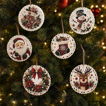 ❄️Christmas DIY✨ Painting Hanging Ornaments Set🎄
