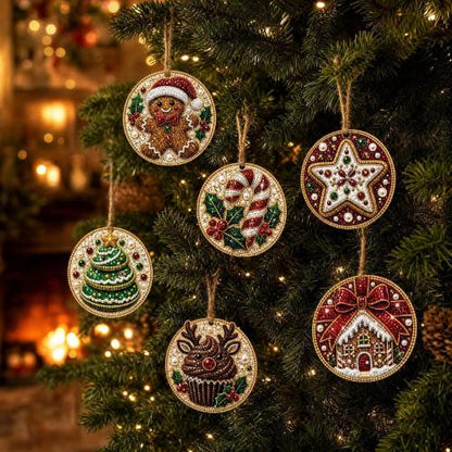 ❄️Christmas DIY✨ Painting Hanging Ornaments Set🎄