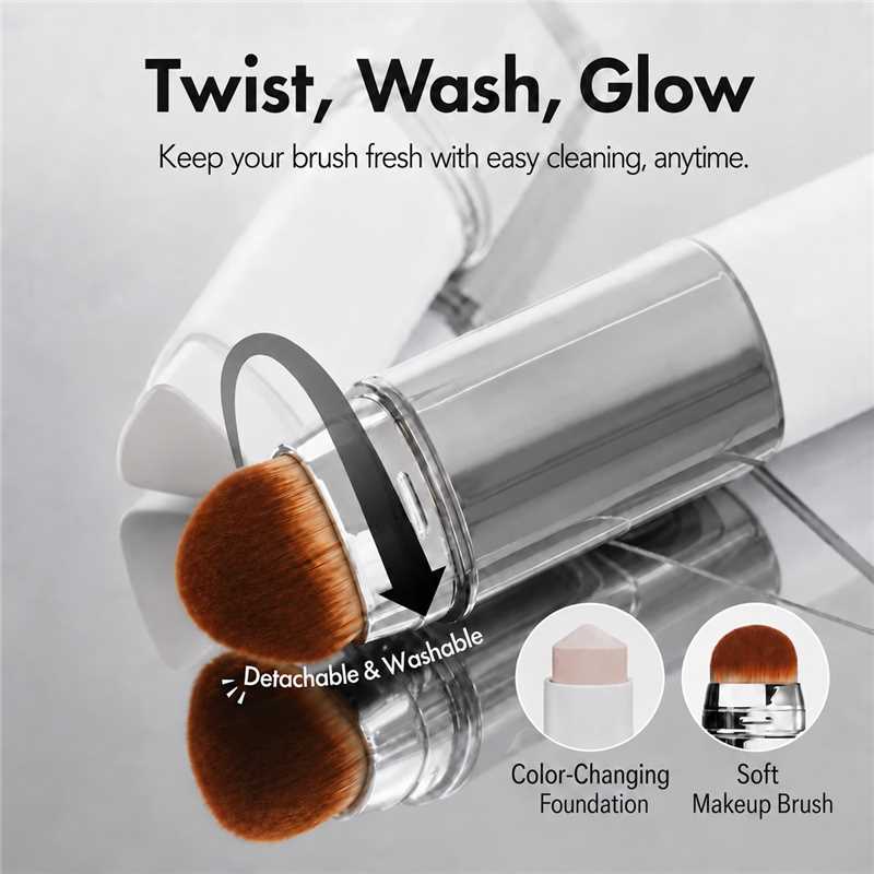 Dual-Ended Color-Adapt Foundation Stick