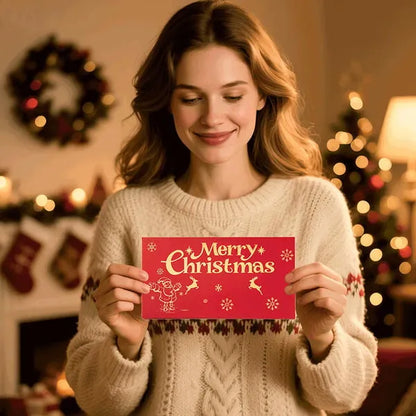 🎁 LAST DAY 50% OFF🎅🎄Foldable 6-Slot Christmas Red Envelope