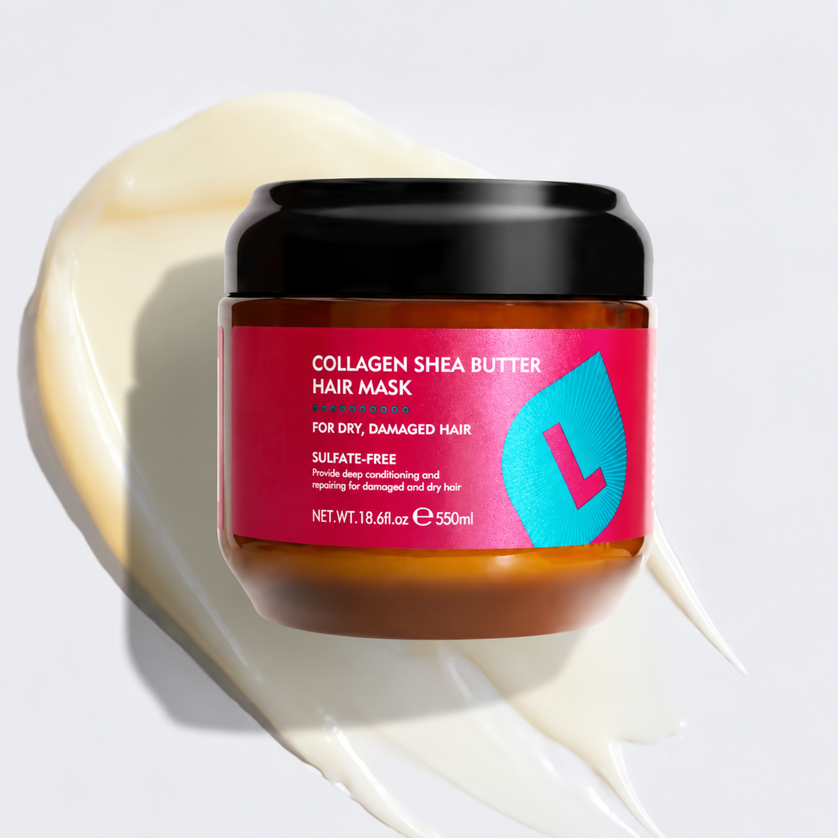 💥Collagen Shea Butter Hair Repair Mask
