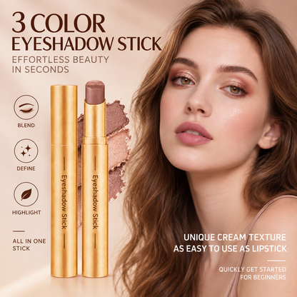 Effortless 3 Color Eyeshadow Stick