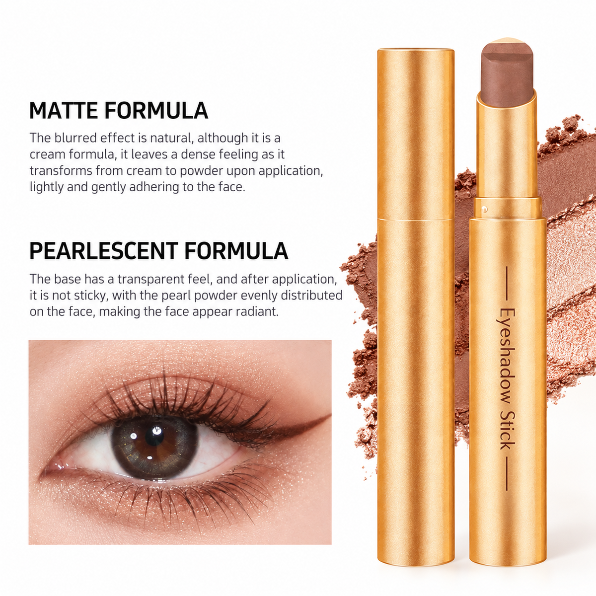 Effortless 3 Color Eyeshadow Stick