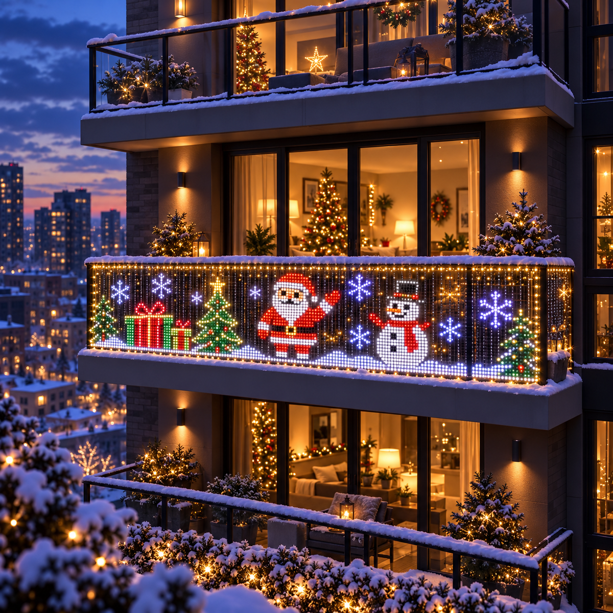 ✨ Perfect for Festive Decorations ✨300LED 34FT Christmas Light String with 8 Modes Timer & Remote Control