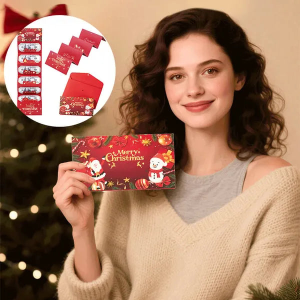 🎁 LAST DAY 50% OFF🎅🎄Foldable 6-Slot Christmas Red Envelope