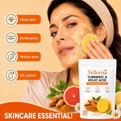 🔥Last Day 68% OFF-Vellorisa Turmeric Kojic Glow Pads