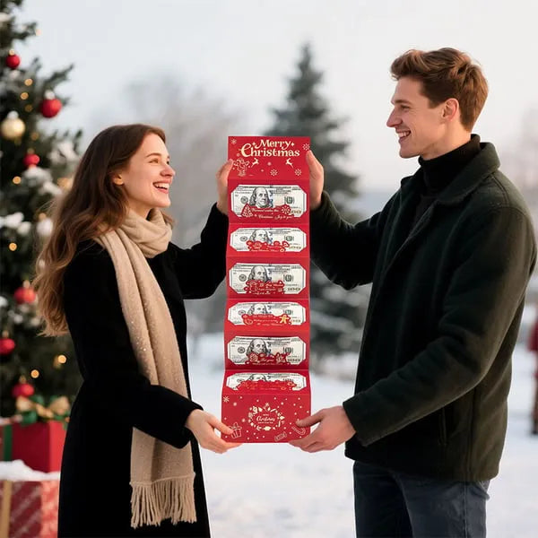 🎁 LAST DAY 50% OFF🎅🎄Foldable 6-Slot Christmas Red Envelope