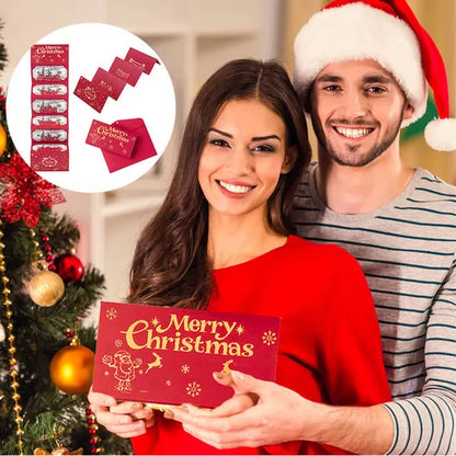🎁 LAST DAY 50% OFF🎅🎄Foldable 6-Slot Christmas Red Envelope