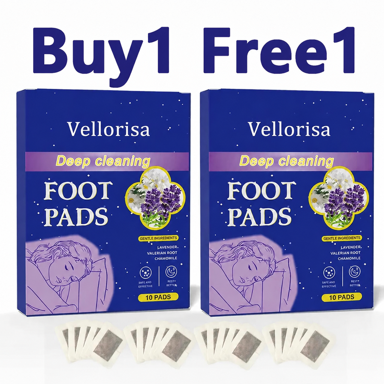 Good Night Sleep Detox Foot Pads