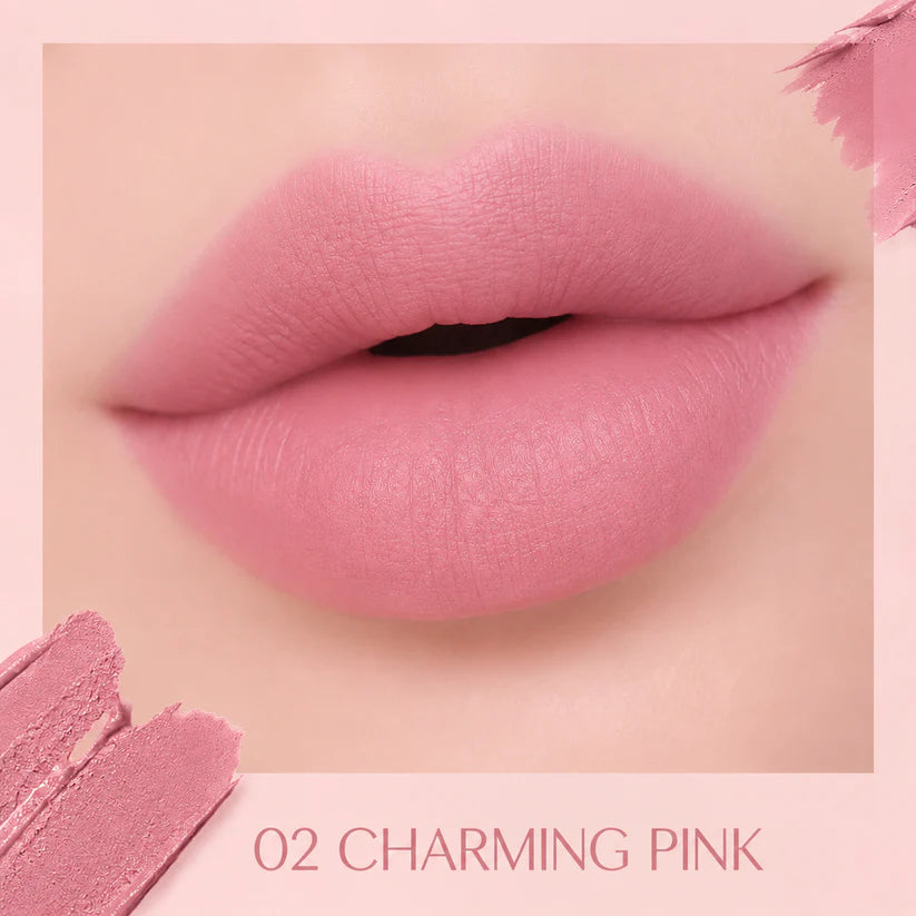 Soft Matte NudeBlur Lip Tintfor Lips and Cheeks