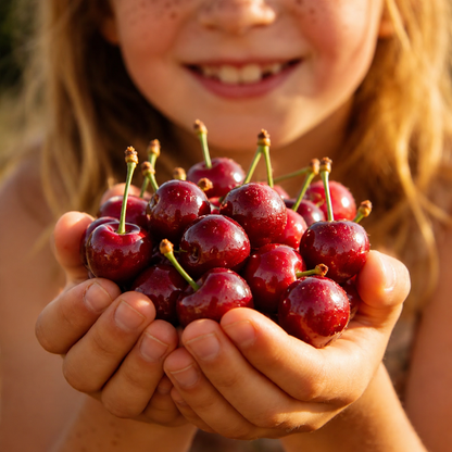 Grow Your Own Sweet Cherry Tree 🍒 | From Seed to Fresh Fruit
