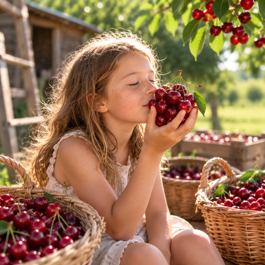 Grow Your Own Sweet Cherry Tree 🍒 | From Seed to Fresh Fruit