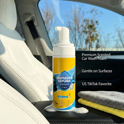 🧴4-in-1 Multi-Enzyme Foam Cleaner – Deep Clean Car, Kitchen, Bathroom & Sofa