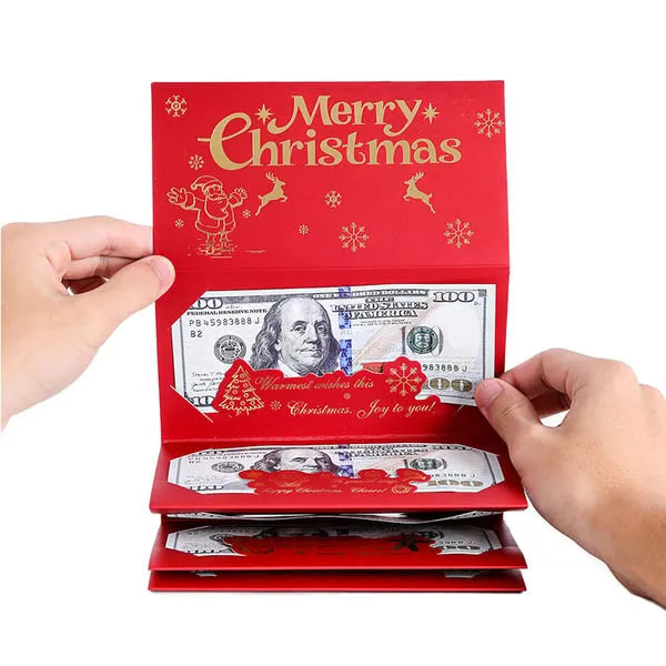 🎁 LAST DAY 50% OFF🎅🎄Foldable 6-Slot Christmas Red Envelope