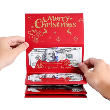 🎁 LAST DAY 50% OFF🎅🎄Foldable 6-Slot Christmas Red Envelope