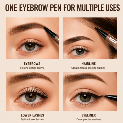 Last Day Buy 1 Get 1 Free🔥VEllorisa Waterproof Hair-Like Brow Pen – Smudge-Proof, Long-Lasting Natural Eyebrow Pencil