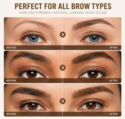 Last Day Buy 1 Get 1 Free🔥VEllorisa Waterproof Hair-Like Brow Pen – Smudge-Proof, Long-Lasting Natural Eyebrow Pencil