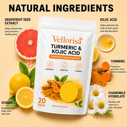 🔥Last Day 68% OFF-Vellorisa Turmeric Kojic Glow Pads