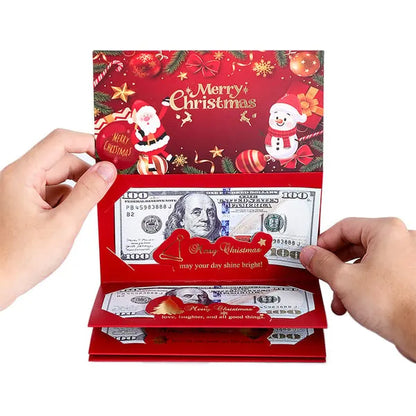 🎁 LAST DAY 50% OFF🎅🎄Foldable 6-Slot Christmas Red Envelope