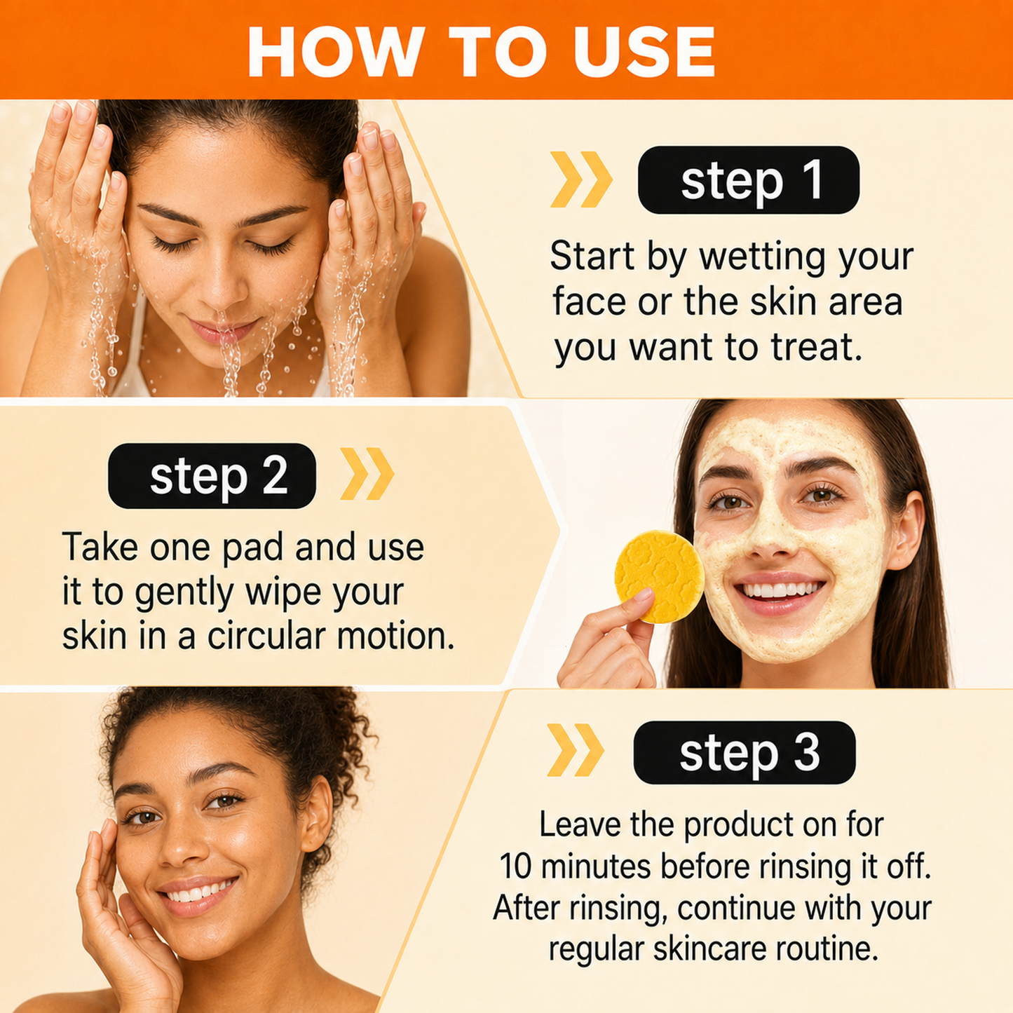 🔥Last Day 68% OFF-Vellorisa Turmeric Kojic Glow Pads