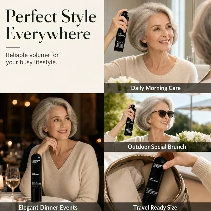 ⏳🔥50% OFF⏰Peach-Scented Volumizing & Setting Spray