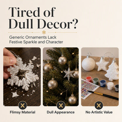 ❄️Christmas DIY✨ Painting Hanging Ornaments Set🎄