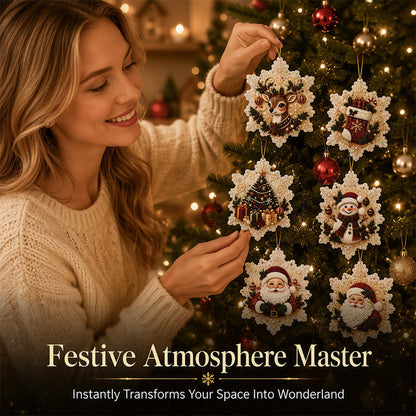 ❄️Christmas DIY✨ Painting Hanging Ornaments Set🎄