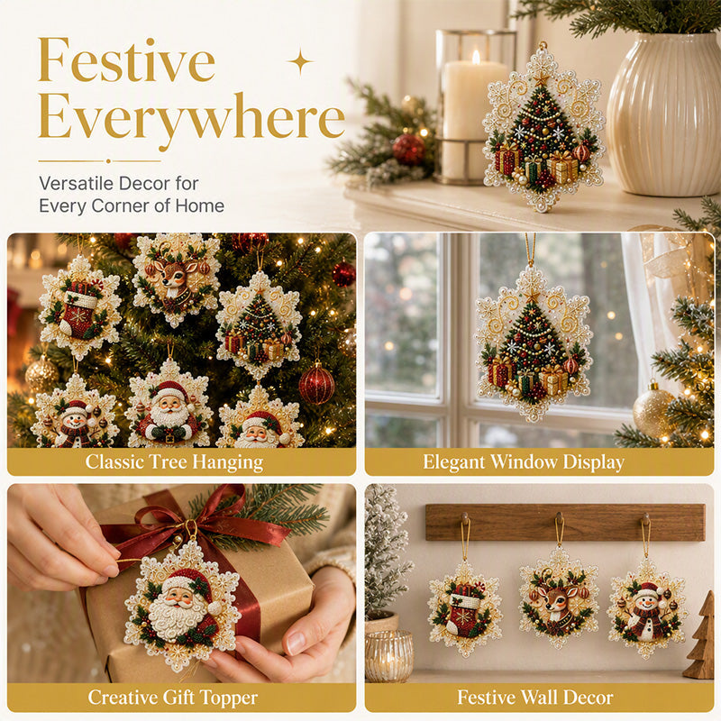 ❄️Christmas DIY✨ Painting Hanging Ornaments Set🎄